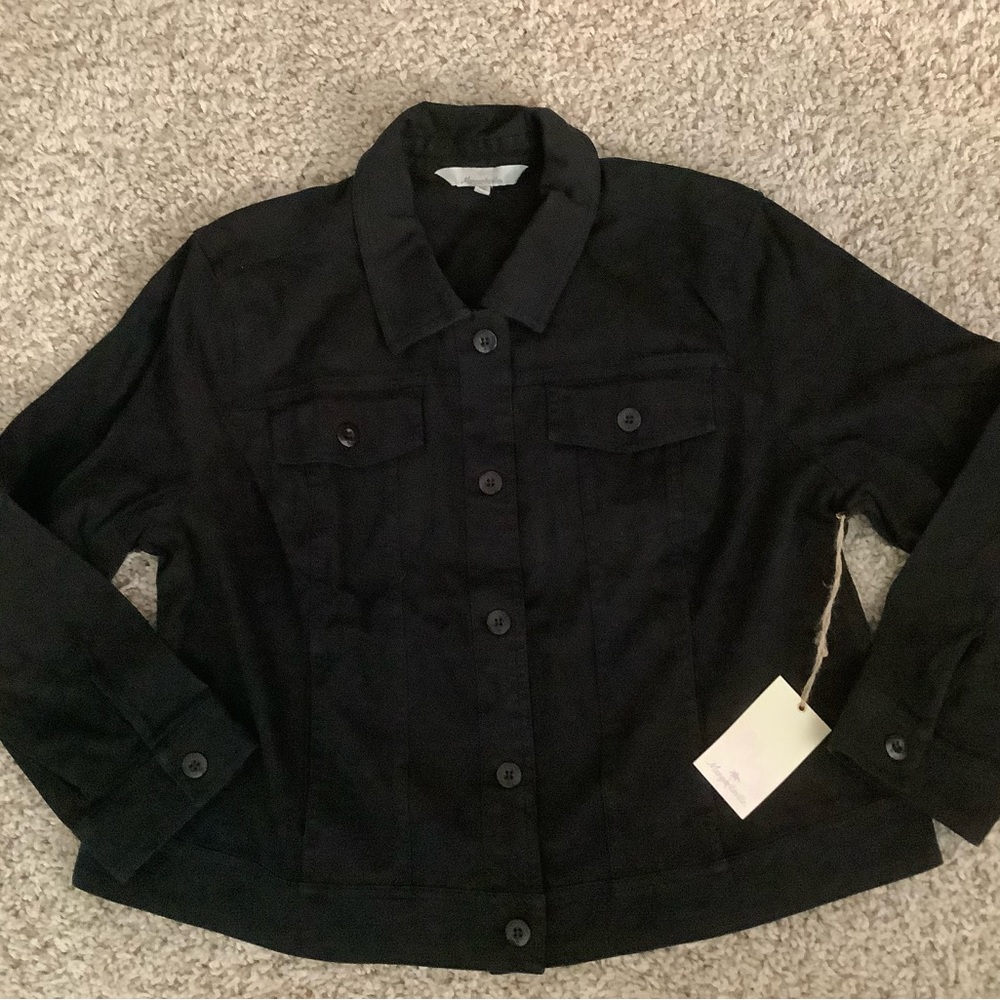 Black Jean Jacket